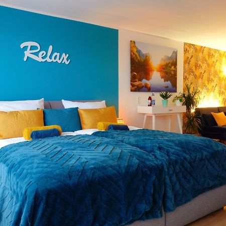 Relax - Petrol Mit Pool Und Sauna Scheidegg Exterior photo